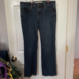 LOFT Blue Original Boot Jeans
